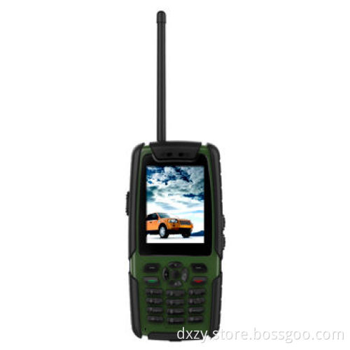 Rugged Mobile Phone with IP67, 2.4 Inches LCD TV and Hardware Docking